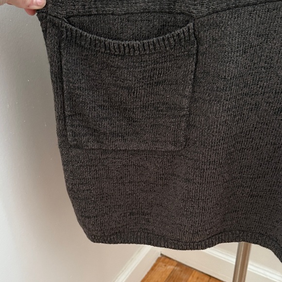 Soft Surroundings Taupe Knit Cardigan dress size Small Medium - Picture 5 of 5